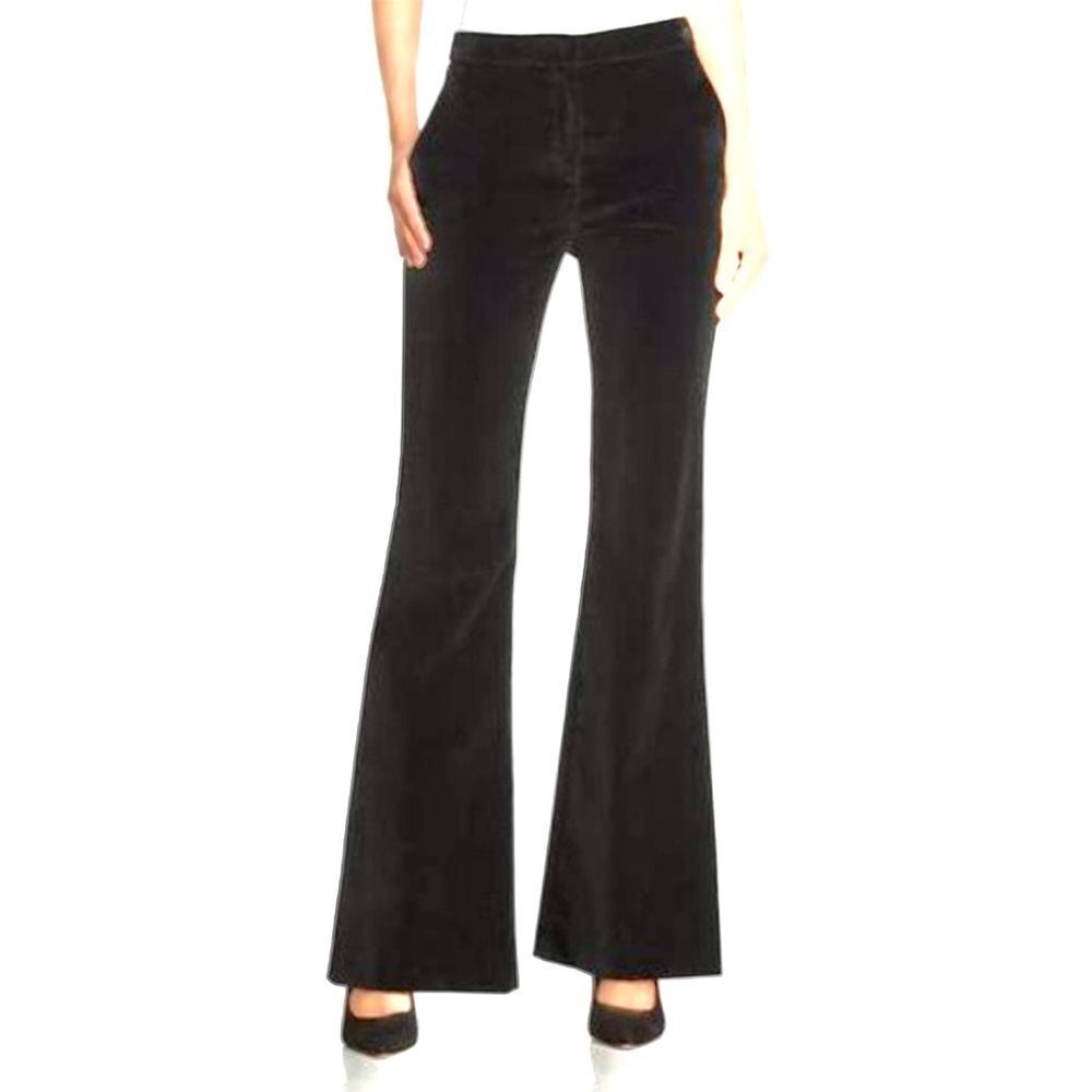 Theory Max C Corduroy Ebony Flare Pants
